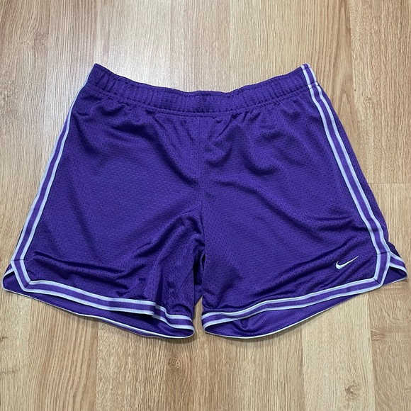 Nike Dri-fit Purple Athletic Shorts Large - Picture 1 of 8